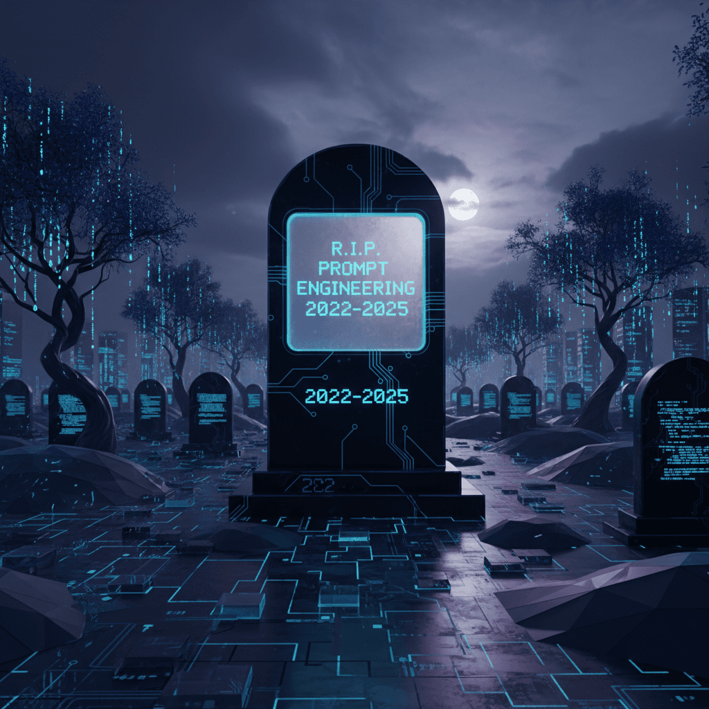 R.I.P. Prompt Engineering (2022-2025)