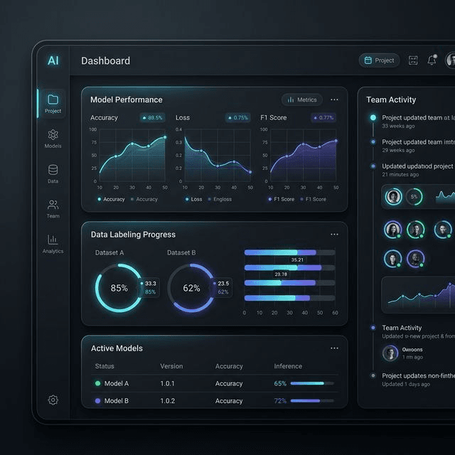 AI Training Dashboard